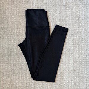 NWOT Lululemon Align 28" Leggings - Black Shimmer, Size 6